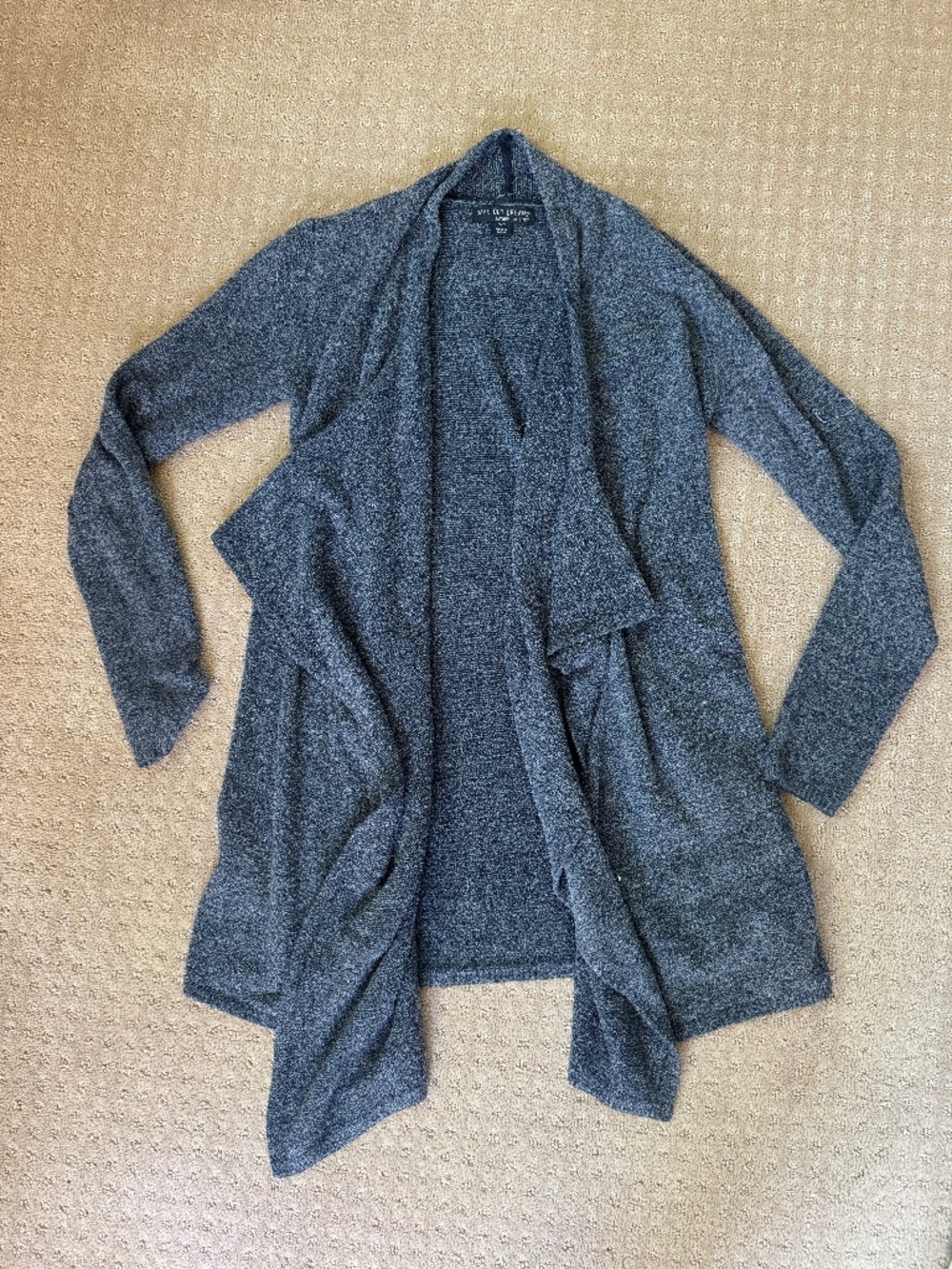 Barefoot Dreams Cardigan, blue, size xs/s